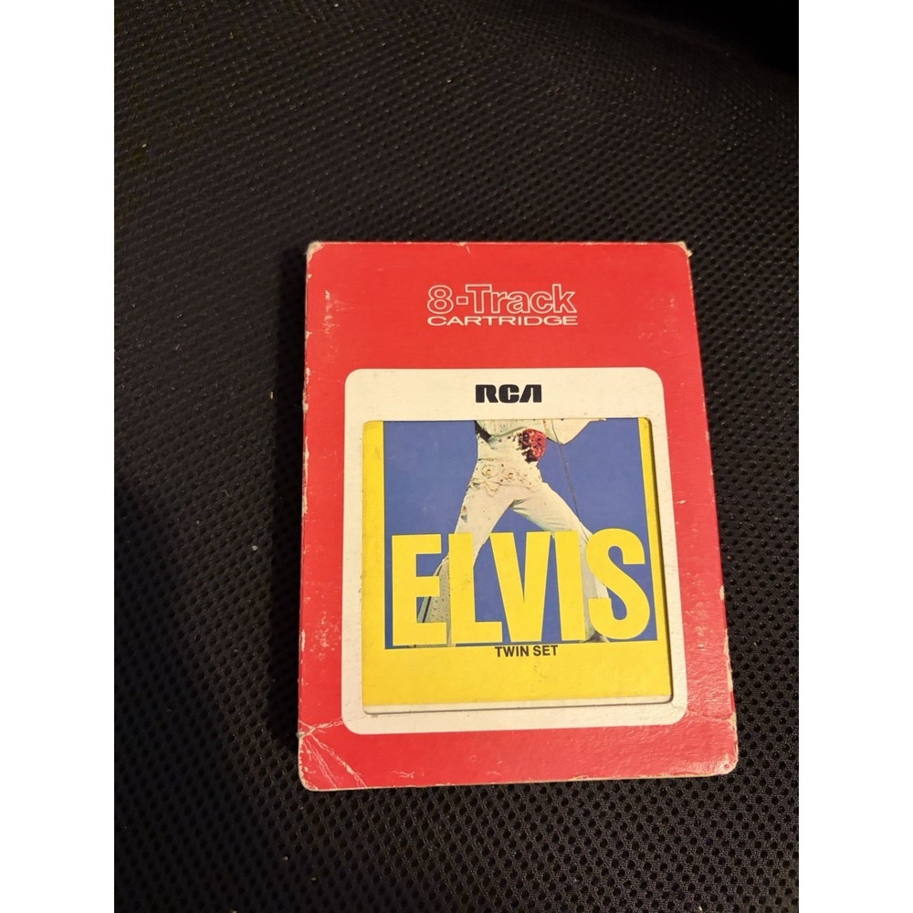 RCA Elvis 8-Track Cartridge‎ Twin Set Hits DPS2-0056 White